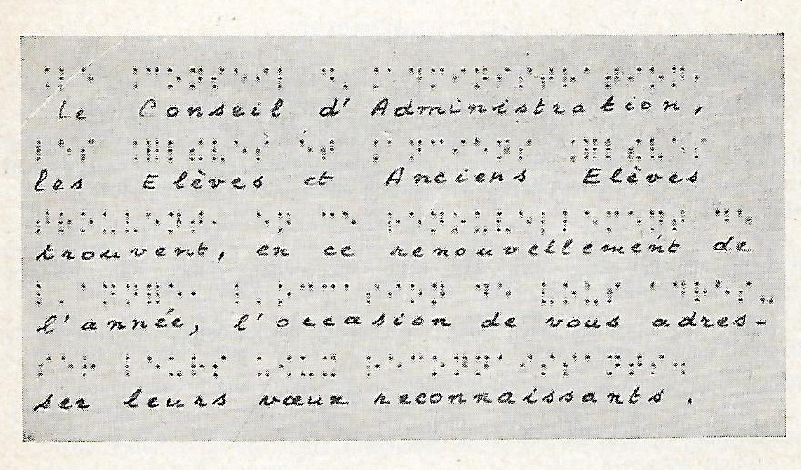 Scan braille